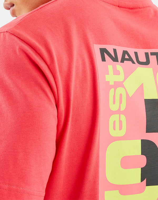 T-SHIRT NAUTICA ΜΕ GRAPHIC CORAL