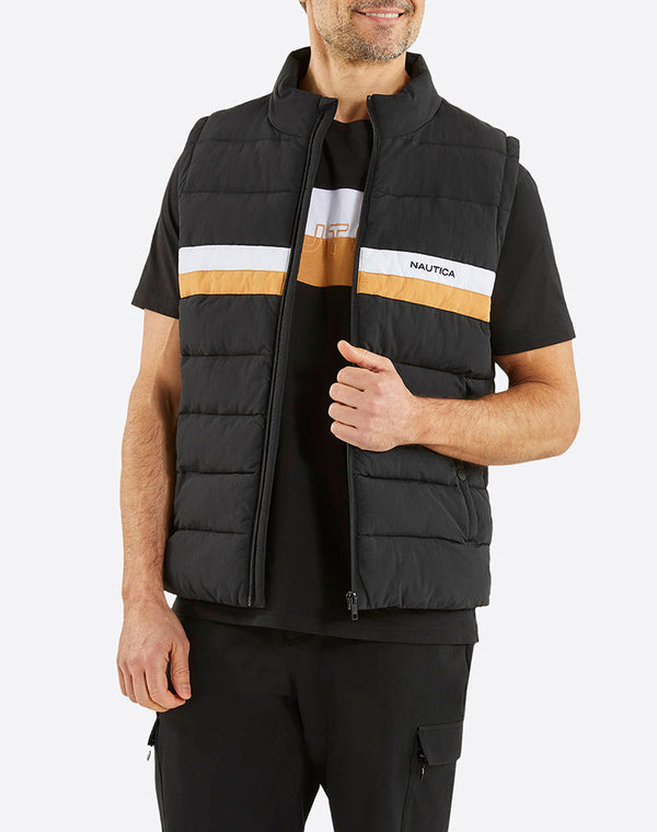 ΑΜΑΝΙΚΟ ΜΠΟΥΦΑΝ NAUTICA ZEFFER GILET ΜΑΥΡΟ