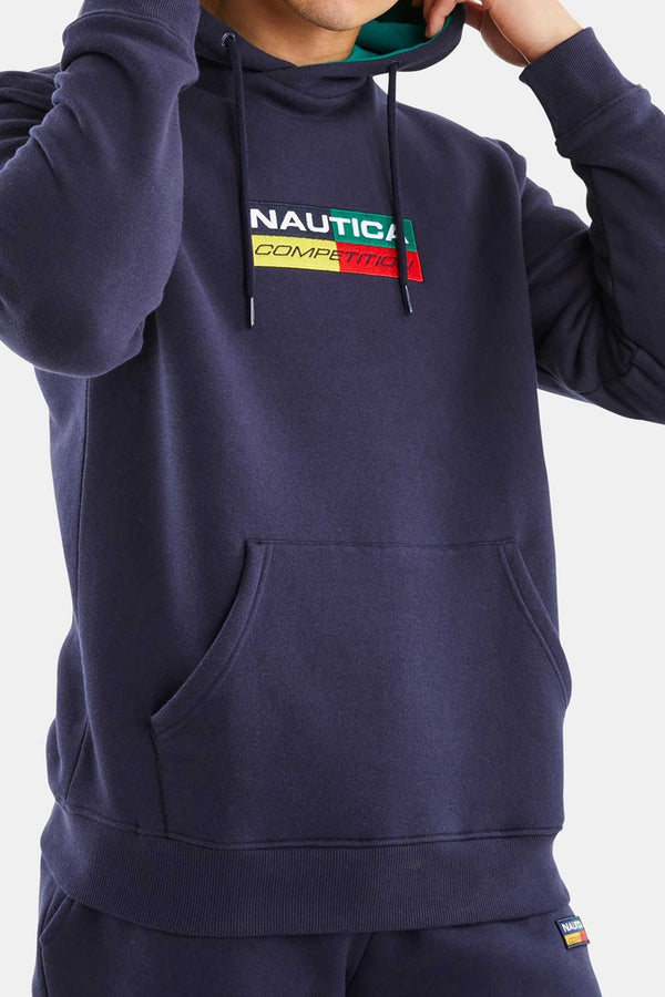 ΜΠΛΟΥΖΑ ΦΟΥΤΕΡ NAUTICA ΜΕ ΚΟΥΚΟΥΛΑ NAVY