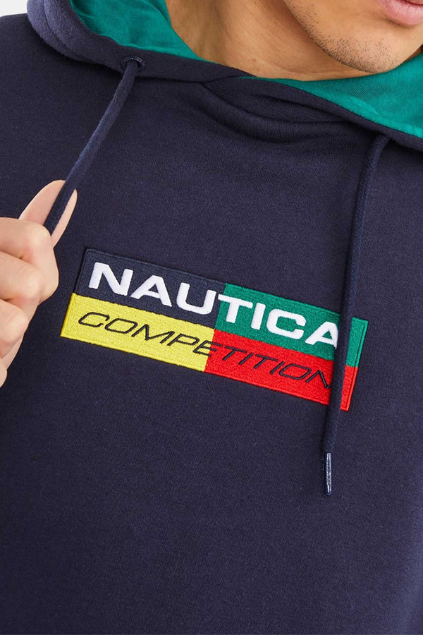 ΜΠΛΟΥΖΑ ΦΟΥΤΕΡ NAUTICA ΜΕ ΚΟΥΚΟΥΛΑ NAVY