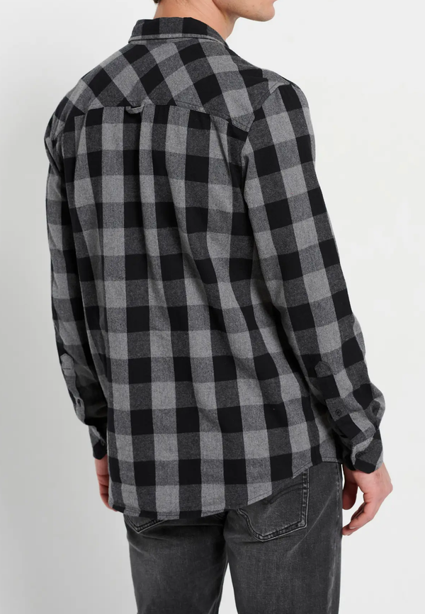 ΠΟΥΚΑΜΙΣΟ ΚΑΡΟ FUNKY BUDDHA RELAXED FIT FLANNEL