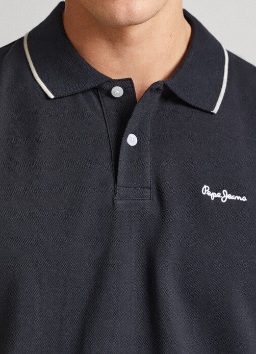 ΜΠΛΟΥΖΑ POLO PEPE JEANS HANS ΜΑΥΡΗ