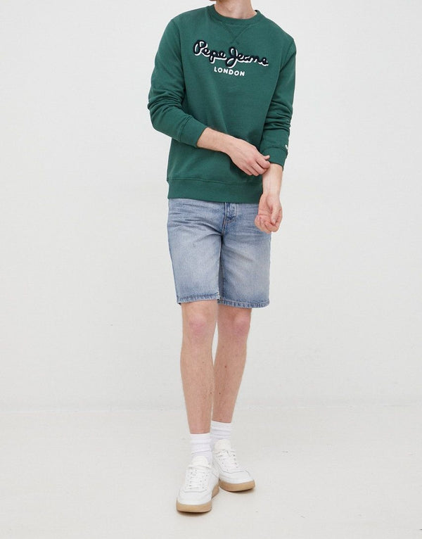 ΜΠΛΟΥΖΑ ΦΟΥΤΕΡ PEPE JEANS LAMOND CREW GREEN