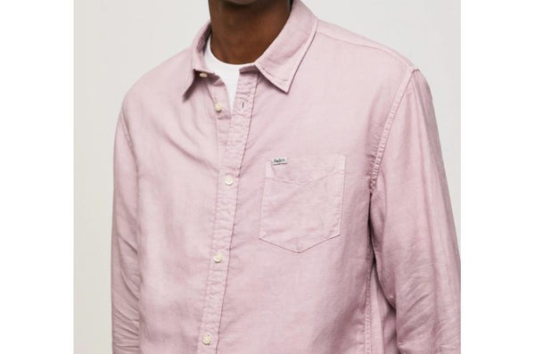 ΠΟΥΚΑΜΙΣΟ PEPE JEANS PARKER LONG BEACH PINK