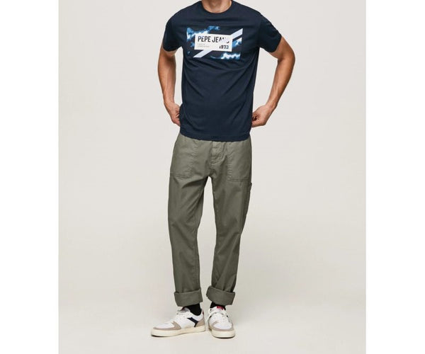 T-SHIRT PEPE JEANS REDERICK NAVY