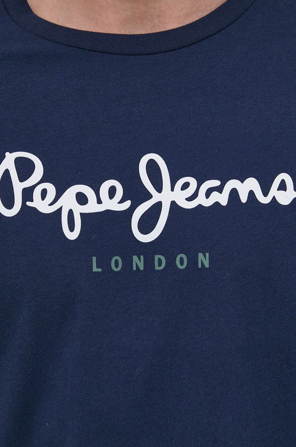 ΜΠΛΟΥΖΑ PEPE JEANS EGGO ΜΕ ΜΑΚΡΥ ΜΑΝΙΚΙ NAVY