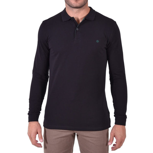 ΜΠΛΟΥΖΑ ΜΕ ΜΑΚΡΥ ΜΑΝΙΚΙ DORS PIKE POLO BLACK