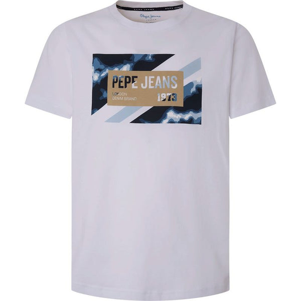 T-SHIRT PEPE JEANS REDERICK ΛΕΥΚΟ