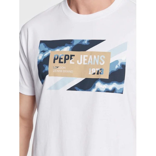 T-SHIRT PEPE JEANS REDERICK ΛΕΥΚΟ