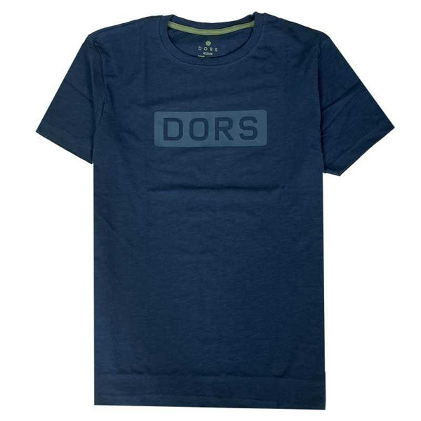 T-SHIRT DORS ΜΕ ΣΤΑΜΠΑ ΜΠΛΕ