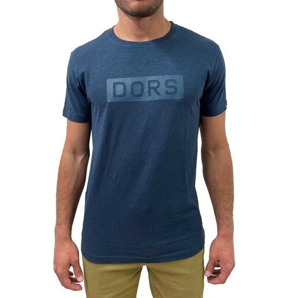 T-SHIRT DORS ΜΕ ΣΤΑΜΠΑ ΜΠΛΕ